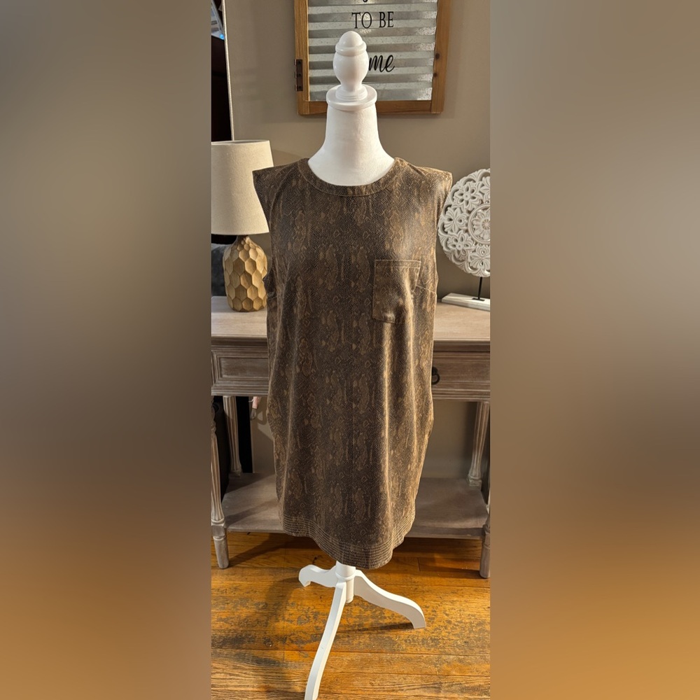 RACHEL Rachel Roy Snake Skin Print Dress